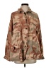 Free People 100% Cotton Camo Brown Jacket Size XS - photo 1