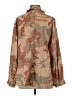 Free People 100% Cotton Camo Brown Jacket Size XS - photo 2