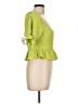 Forever 21 Green Short Sleeve Top Size L - photo 4