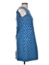 Lands' End Argyle Blue Cocktail Dress Size 10 (petite) - photo 4