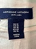 Adrienne Vittadini 100% Linen Ivory White Linen Pants Size 12 - photo 7