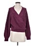 UpWest Maroon Burgundy Pullover Sweater Size S - photo 1