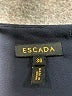 Escada Solid Blue Casual Dress Size EU 36 / US 6 - photo 7