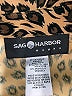 Sag Harbor Animal Print Brown Long Sleeve Blouse Size 16W - photo 7