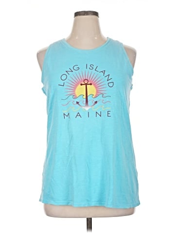 blue 84 Sleeveless T-Shirt (view 1)