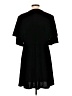 S'edge Solid Black Casual Dress Size L - photo 2