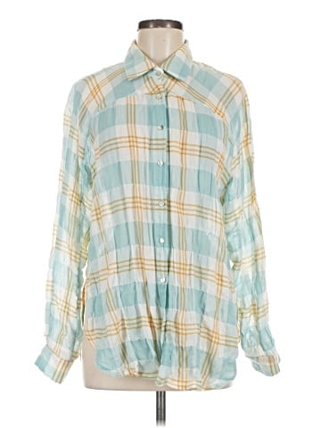 Lovestitch Long Sleeve Button-Down Shirt (view 1)