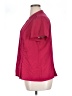 Dana Buchman 100% Polyester Burgundy Short Sleeve Blouse Size XL - photo 5