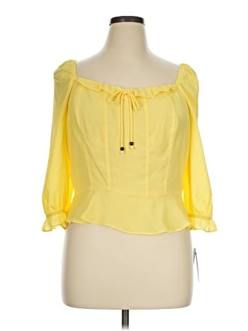 A. Byer 3/4 Sleeve Blouse (view 1)
