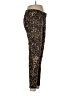 Jennifer Lopez Animal Print Black Gold Jeggings Size 10 - photo 4