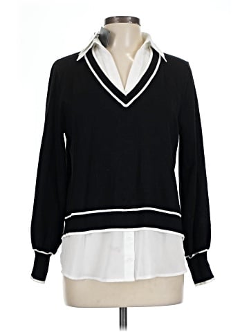 Adrianna Papell Long Sleeve Blouse (view 1)
