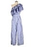 J.Crew Stripes Blue Jumpsuit Size 4 - photo 1