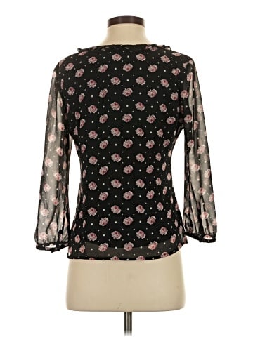 Tulle 3/4 Sleeve Blouse (view 2)