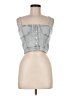 Assorted Brands Silver Sleeveless Blouse Size M - photo 1