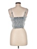 Assorted Brands Silver Sleeveless Blouse Size M - photo 2