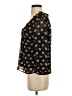 Tulle Black 3/4 Sleeve Blouse Size XS - photo 5