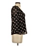 Tulle Black 3/4 Sleeve Blouse Size XS - photo 4