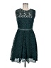 Pinko 100% Polyester Teal Cocktail Dress Size 8 - photo 1