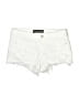 Express Jeans White Shorts Size 6 - photo 1