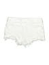 Express Jeans White Shorts Size 6 - photo 2