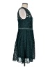 Pinko 100% Polyester Teal Cocktail Dress Size 8 - photo 4