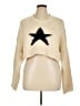 Edikted 100% Acrylic Stars Ivory Pullover Sweater Size XL - photo 1