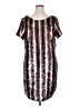 Violeta by Mango 100% Polyester Silver Cocktail Dress Size XL - photo 1