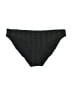 Aerie Chevron-herringbone Black Swimsuit Bottoms Size M - photo 1
