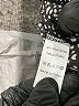 Alelly 100% Polyester Polka Dots Black Casual Skirt Size L - photo 5