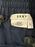 DKNY Solid Blue Black Casual Skirt Size L - photo 4