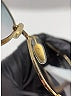 Chloé Teal Gold Tortoise Rim Sunglasses One size - photo 6