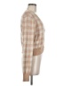 William Rast Checkered-gingham Tan Cardigan Size M - photo 4
