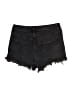 Mossimo Supply Co. Hearts Black Denim Shorts Size 8 - photo 2
