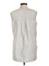 Vince. White Sleeveless Button-Down Shirt Size L - photo 2