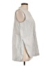Vince. White Sleeveless Button-Down Shirt Size L - photo 4