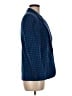Pendleton 100% Wool Plaid Blue Wool Blazer Size 6 - photo 4