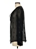 Hale Bob Black Long Sleeve Silk Top Size M - photo 5