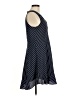 J.Crew 100% Polyester Stripes Blue Casual Dress Size 8 - photo 4