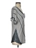 Haute Hippie 100% Modal Gray Short Sleeve Top Size S - photo 4