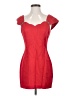 Roberta Hearts Red Cocktail Dress Size 5 - 6 - photo 1