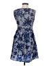 Olive and Oak 100% Polyester Paisley Blue Cocktail Dress Size S - photo 2