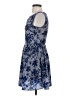 Olive and Oak 100% Polyester Paisley Blue Cocktail Dress Size S - photo 5