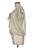 Zara TRF Ivory Short Sleeve Blouse Size M - photo 5