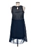 Gianni Bini 100% Polyester Stars Blue Cocktail Dress Size M - photo 2
