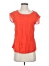 Boden Orange Short Sleeve Blouse Size 4 - photo 1