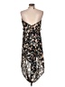 Olivaceous 100% Polyester Animal Print Black Casual Dress Size L - photo 2