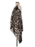 Olivaceous 100% Polyester Animal Print Black Casual Dress Size L - photo 5