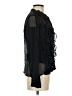 J.Crew 100% Cupro Black Long Sleeve Blouse Size 0 - photo 4