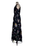 Merona 100% Polyester Floral Black Cocktail Dress Size S - photo 5