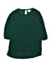 Old Navy 100% Rayon Green 3/4 Sleeve Blouse Size 10 - 12 - photo 1